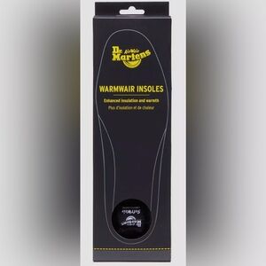 Dr. Martens AirWair WarmWair Insoles with Enhanced Insulation and warmth, Sz 8